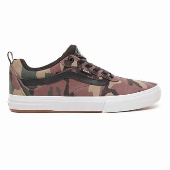 Férfi Vans Camo Kyle Walker Pro Tornacipő VA1935640 Camo Fekete/Fehér